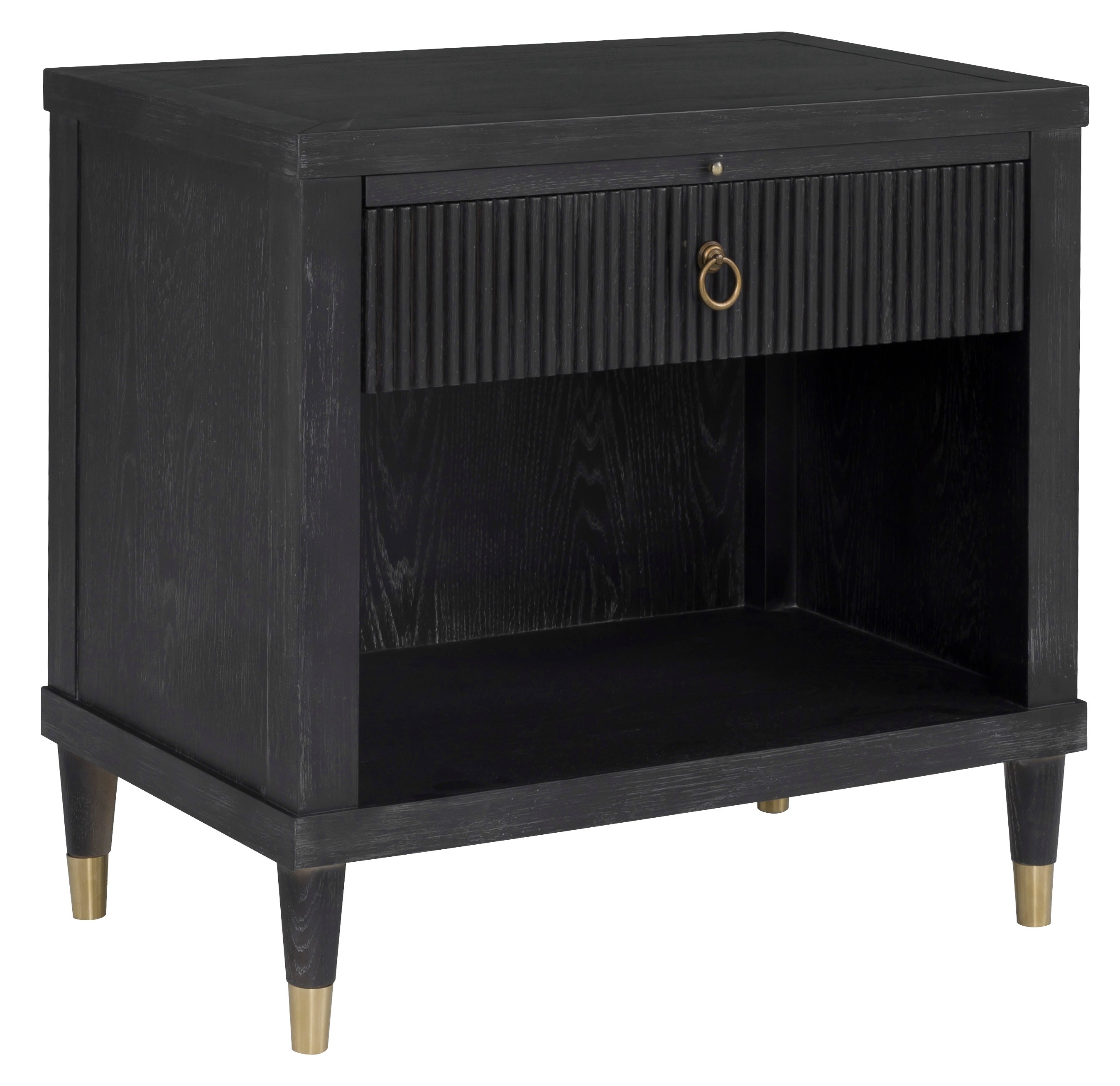 1-Drawer Rectangular Nightstand