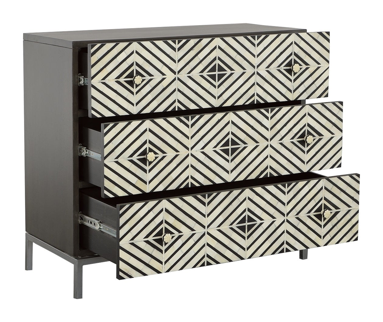 Fairfield Sundries 3-Drawer Bedroom Chest