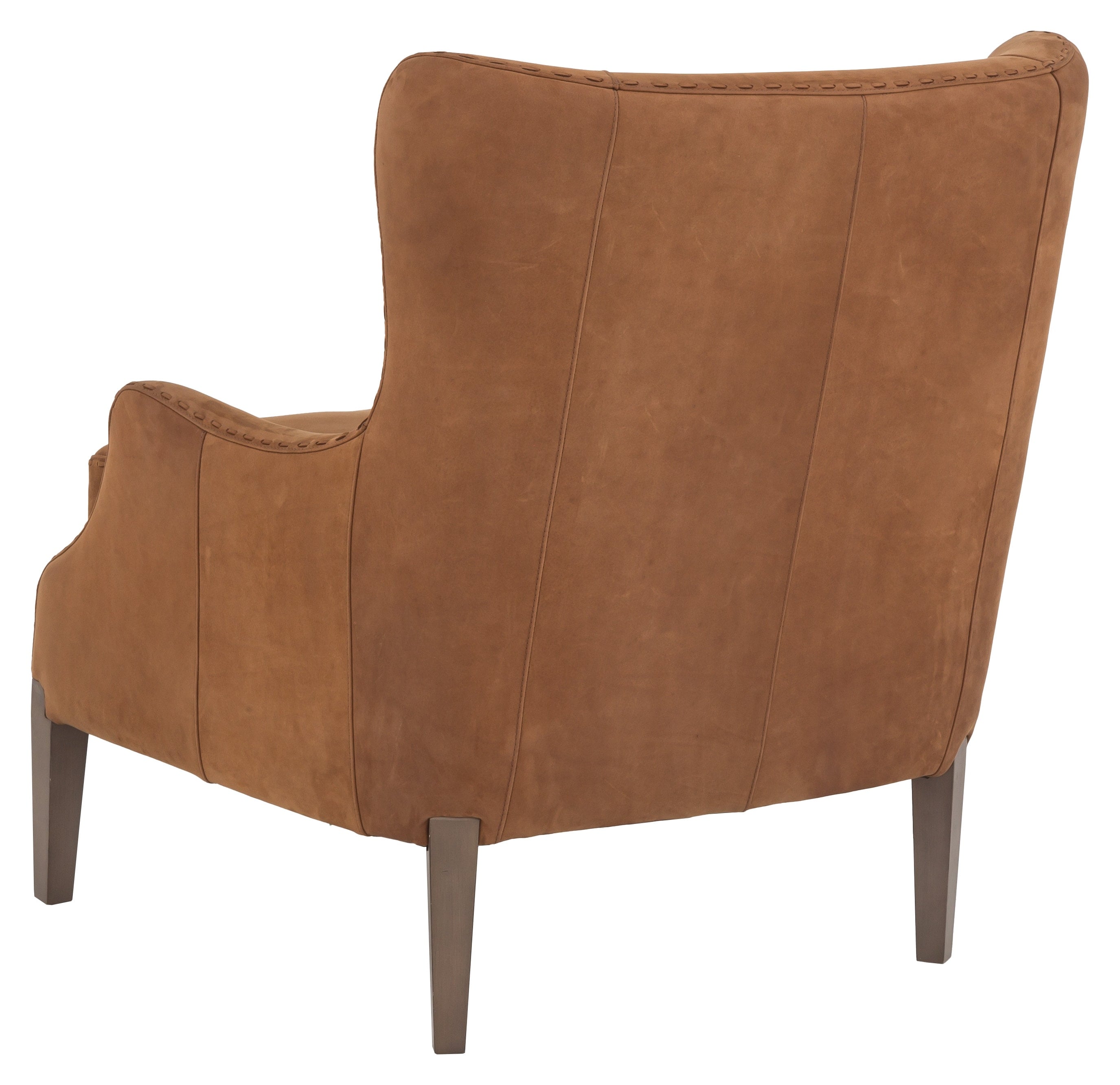 Lounge Chair w/Decorative Laced Stitching