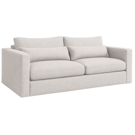 2-Seat Sofa with 2 Kidney Pillows