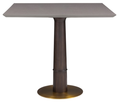 Transitional Square Counter Height Dining Table