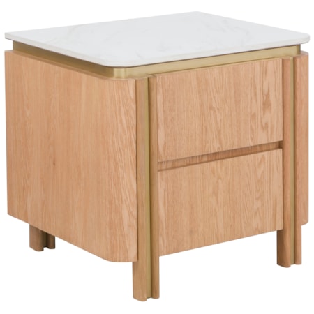 2-Drawer End Table