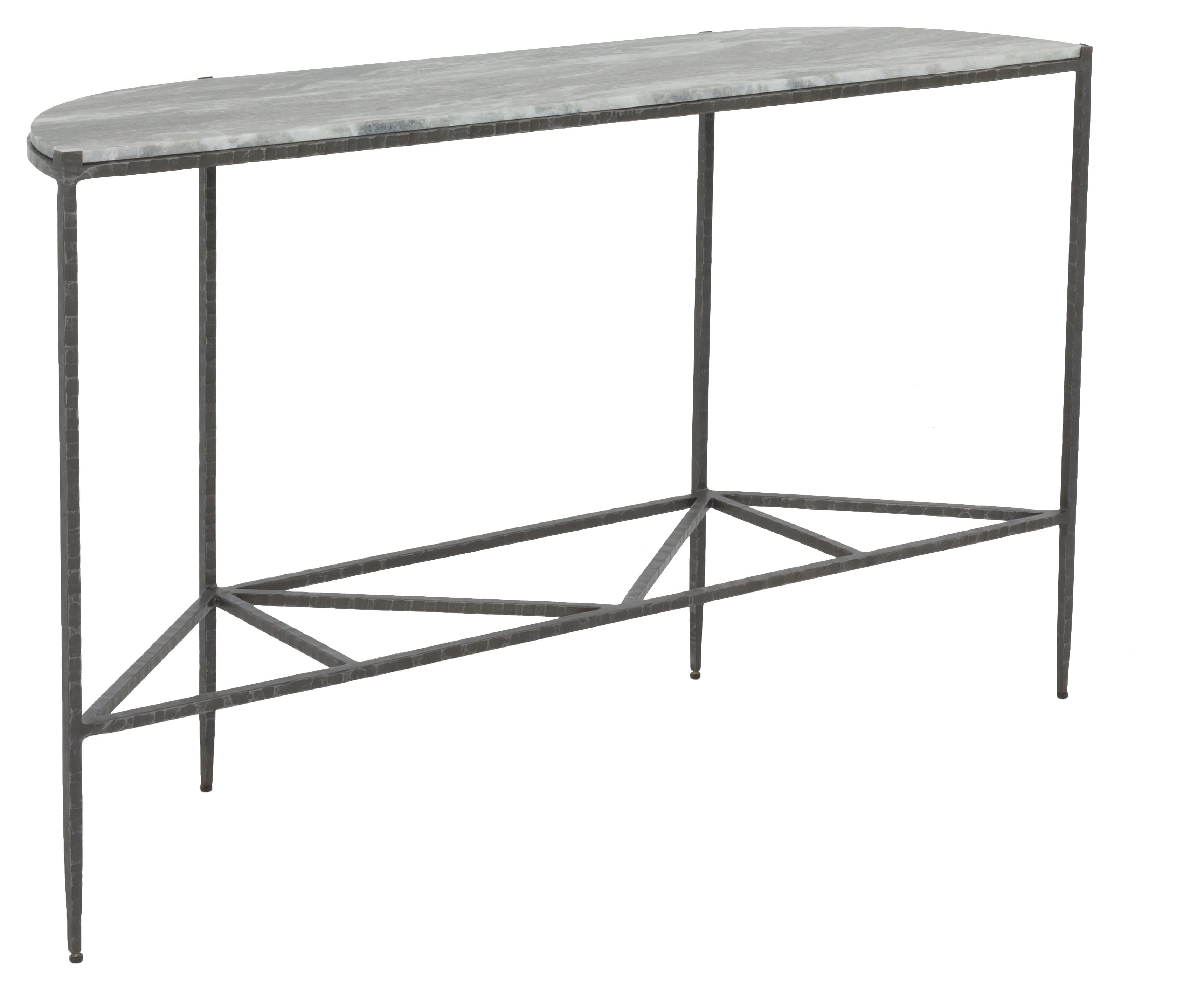 Semi-Oval Console Table