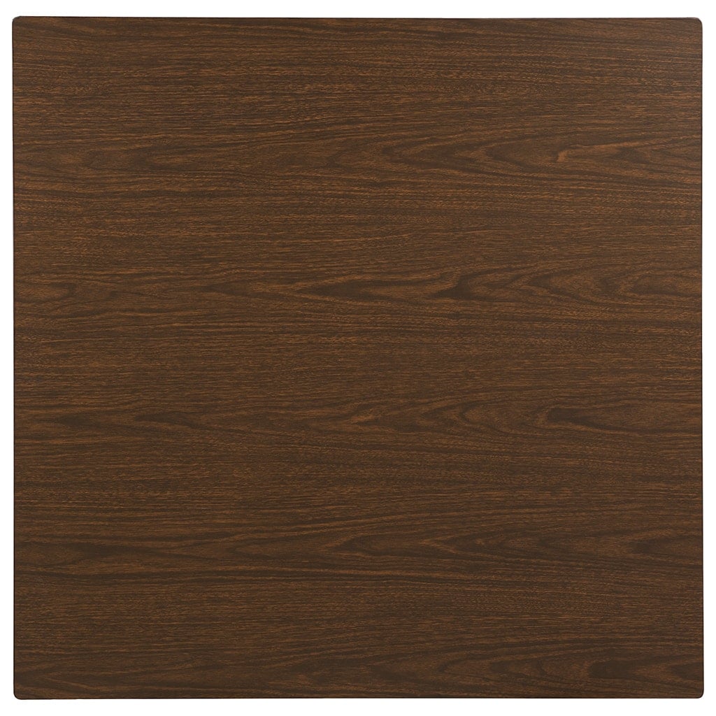 Fairfield Crescent 42" Sq. Dining Table w/Nickel Ferrules