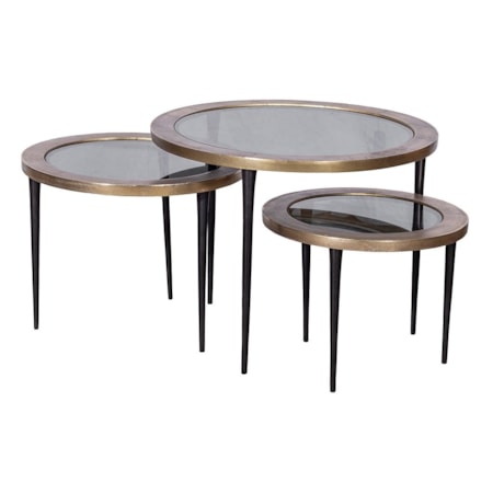 3-Piece Nesting Cocktail Tables