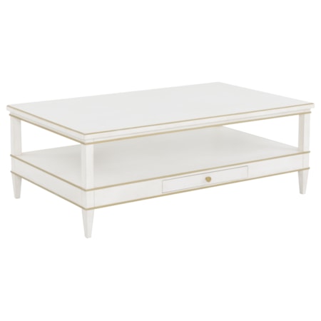1-Drawer Cocktail Table