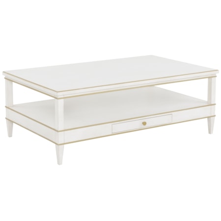 1-Drawer Cocktail Table