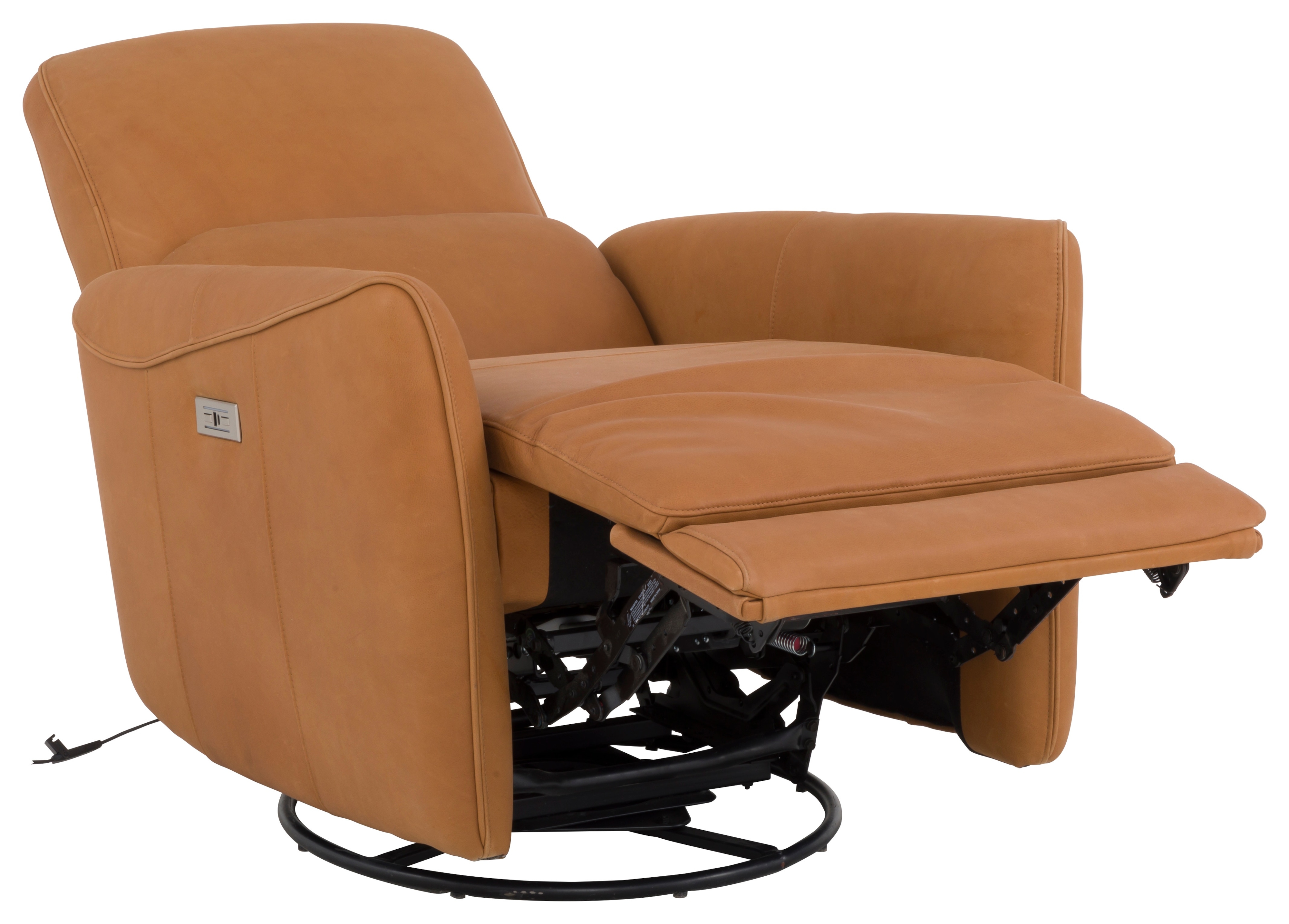 Fairfield The Leather Reserve,Ready-to-Ship Upholstery Power Headrest Recliner
