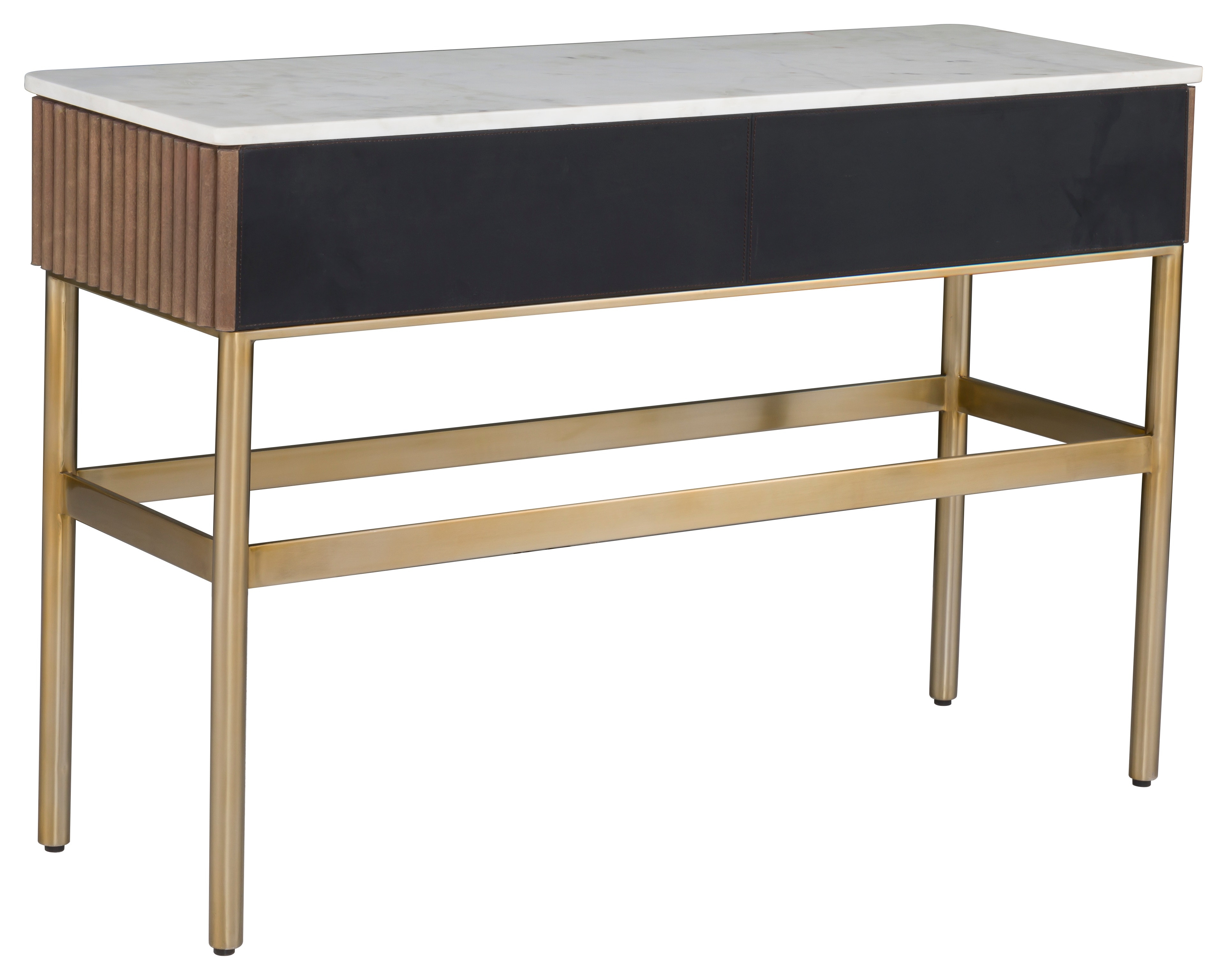 2-Drawer Rectangular Console Table