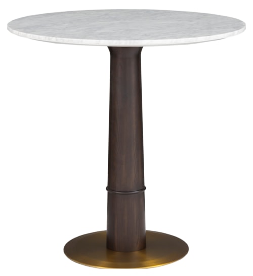 Transitional 36" Round Counter Height Table