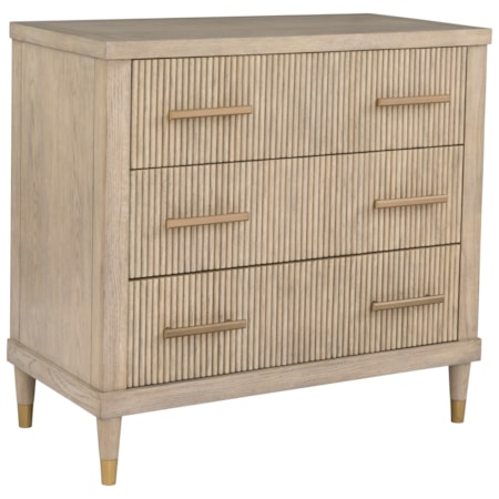 3-Drawer Bedroom Chest