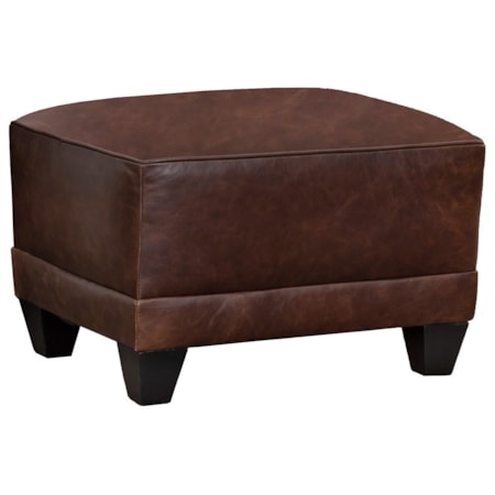 Leather Chair Ottoman