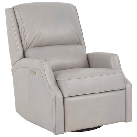 Swivel Power Recliner w/Power Headrest