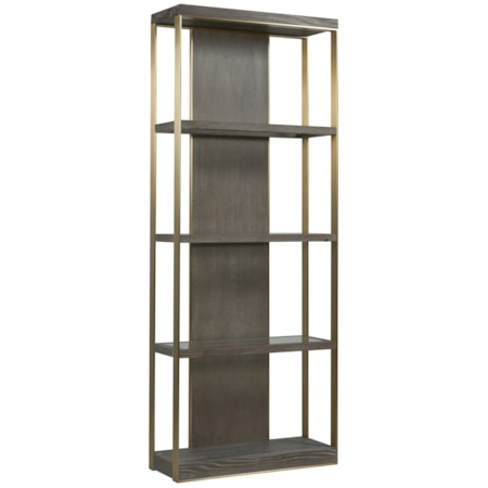 4-Shelf Accent Cabinet