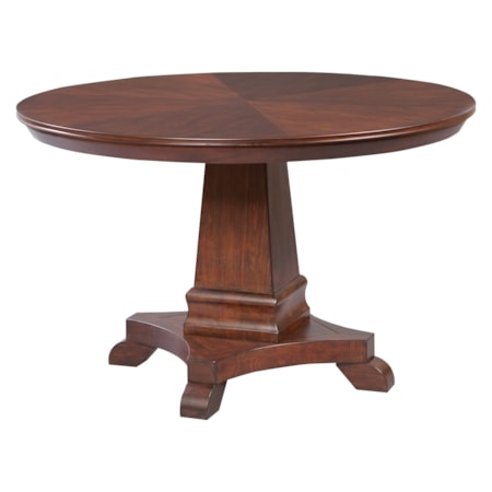 48" Round Pedestal Dining Table