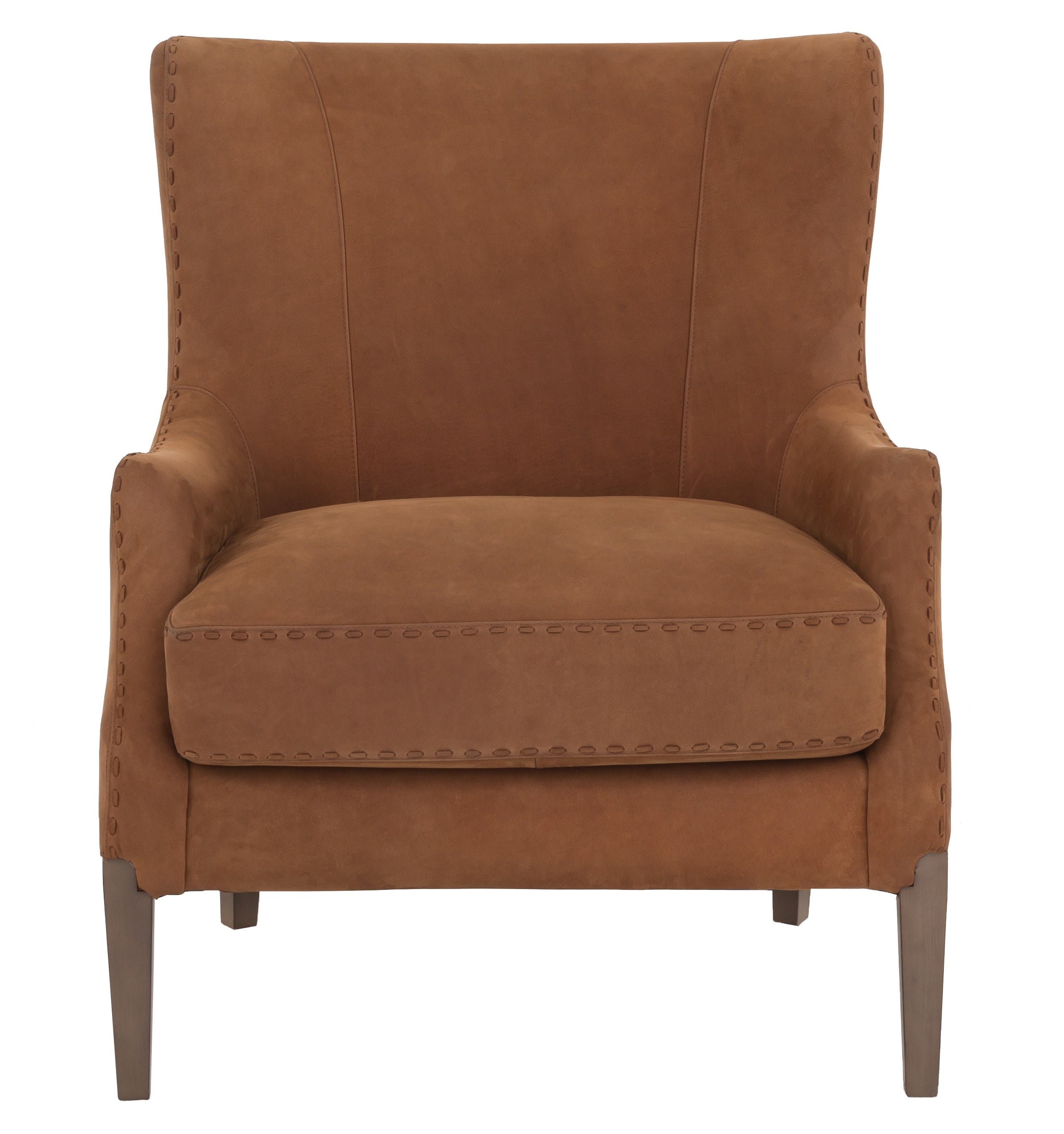 Lounge Chair w/Decorative Laced Stitching