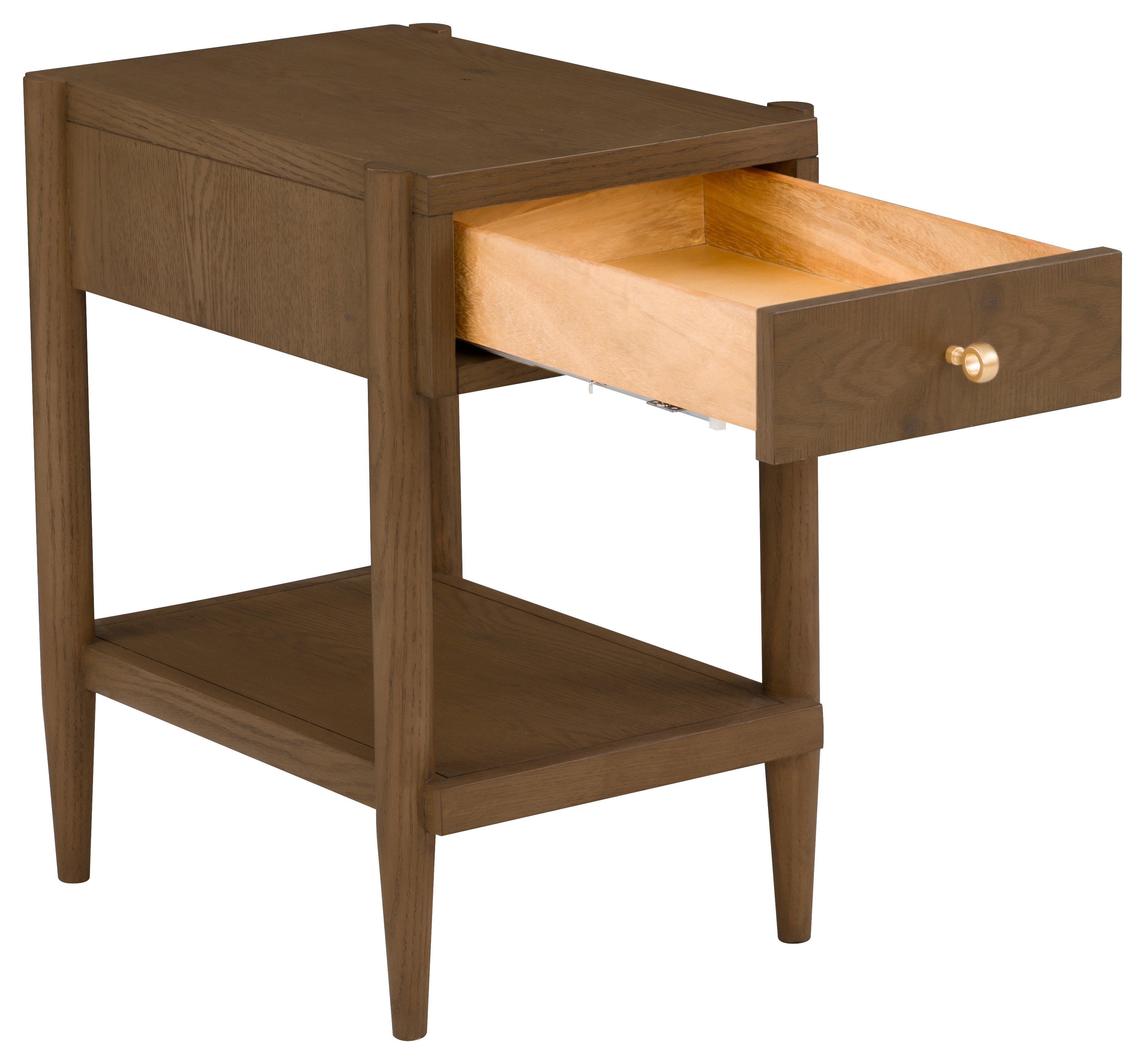 One Drawer Rectangle Drink Table