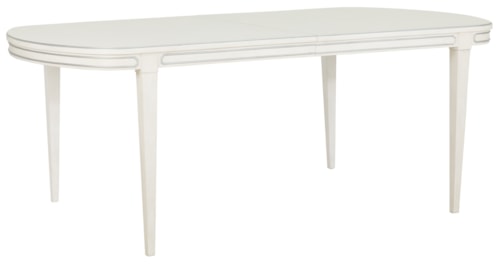Transitional Dining Table with Two 22" Leaves