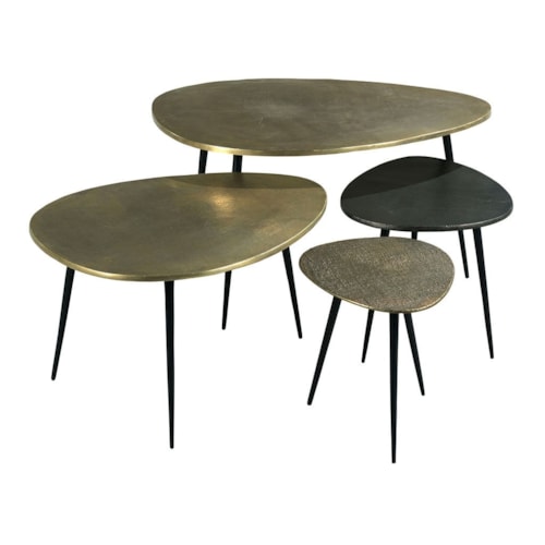 Contemporary Nesting Cocktail Table
