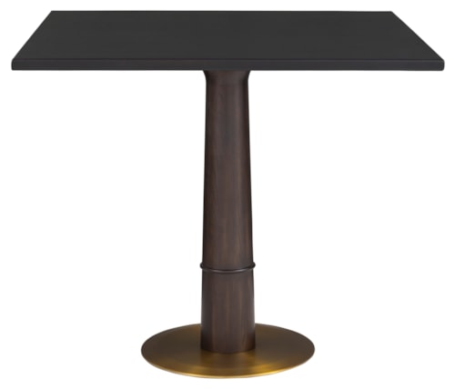 Transitional 42" Square Dining Table