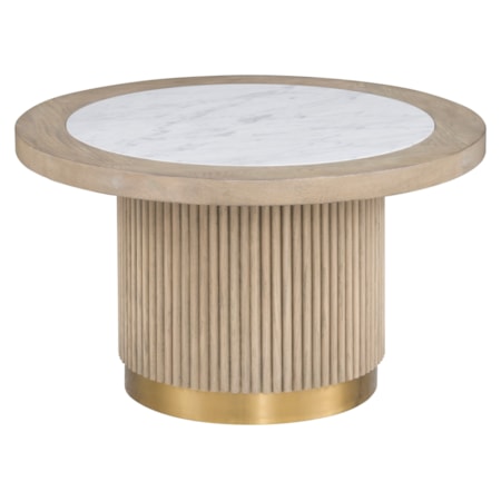 Small Round Bunching Cocktail Table