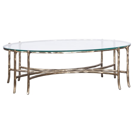 Oval Cocktail Table