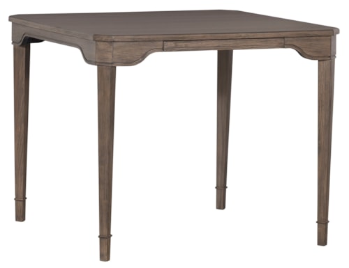 Transitional Square Activity Table with Drawer