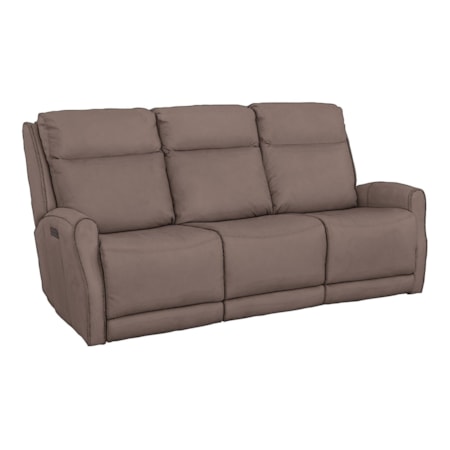 Leather Power Reclining Sofa