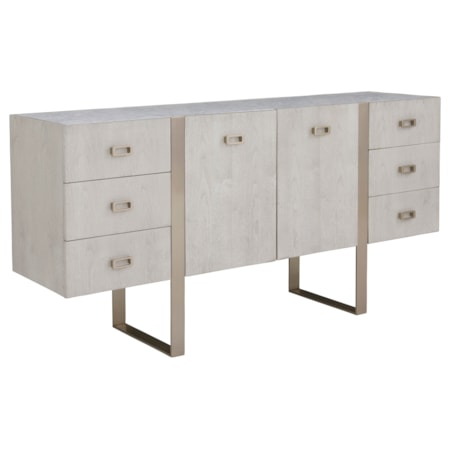 6-Drawer Credenza