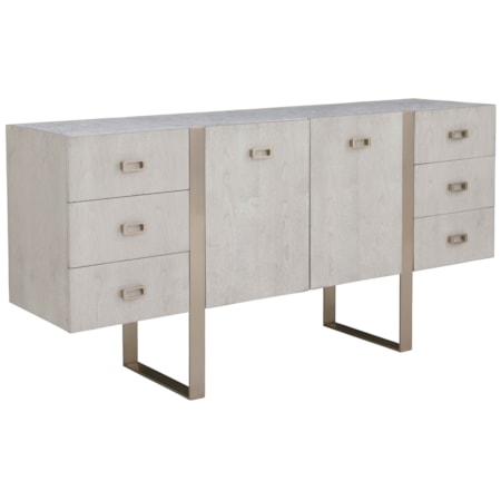 6-Drawer Credenza