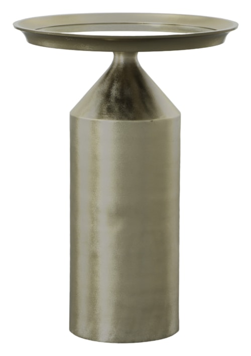 Contemporary Metal Drink Table