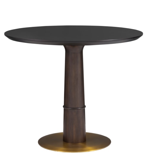 Transitional Round Dining Table