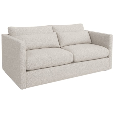 2-Seat Sofa with 2 Kidney Pillows