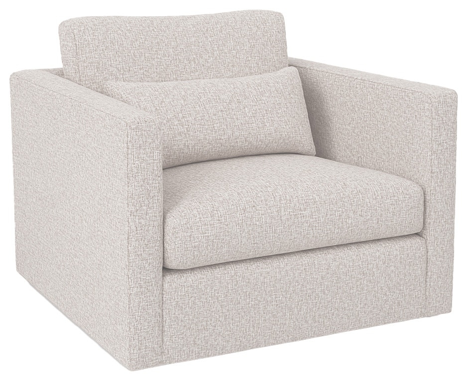 Swivel Chair with Kidney Pillow