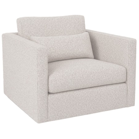 Swivel Chair with Kidney Pillow