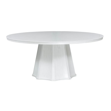 Scalloped Dining Table