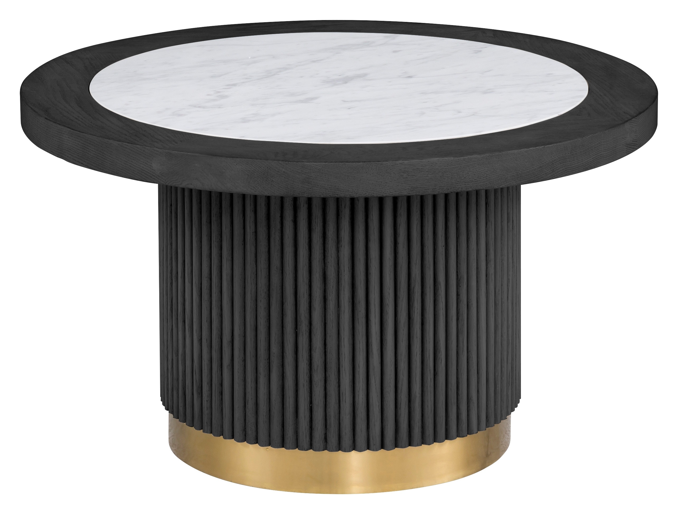 Large Round Bunching Cocktail Table