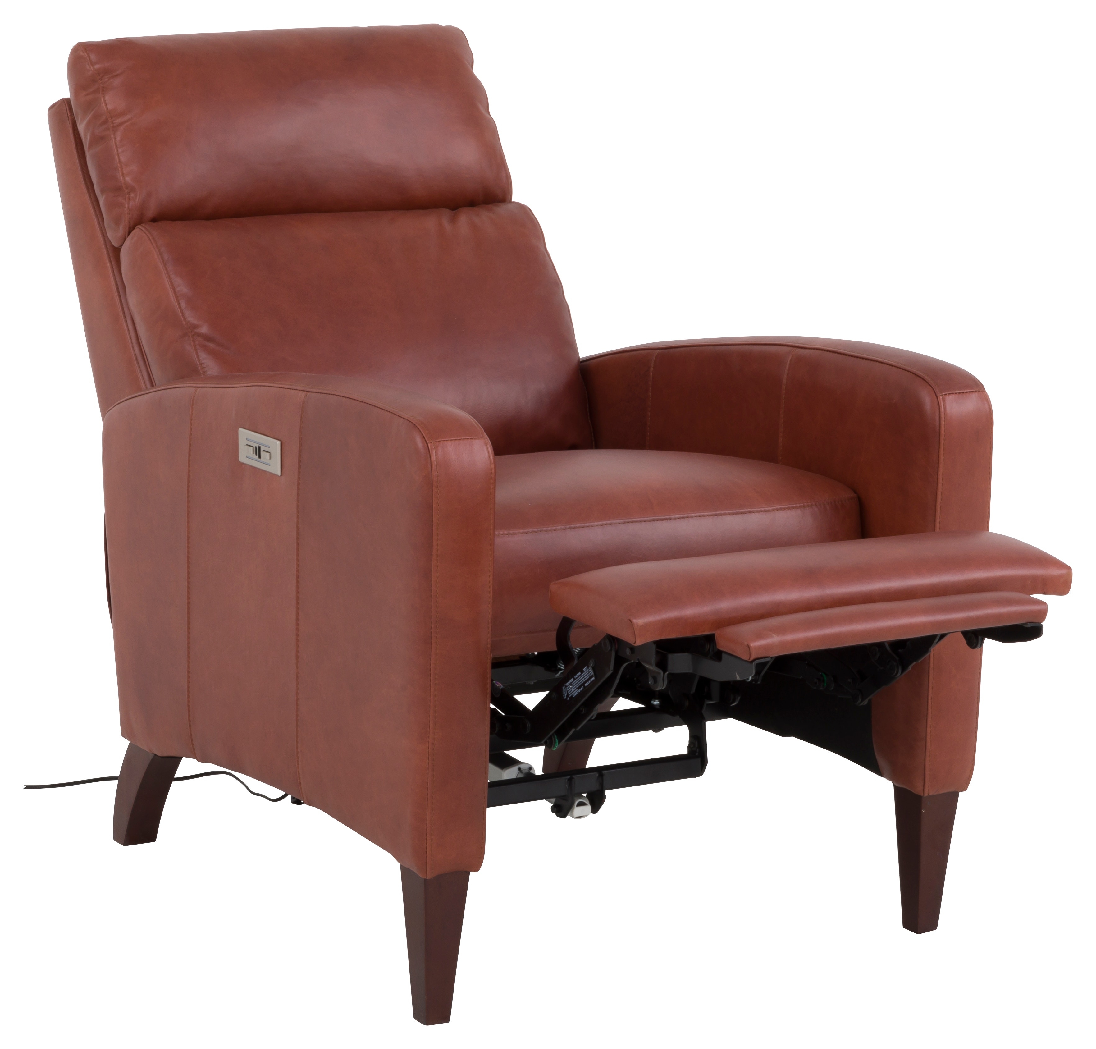 Fairfield The Leather Reserve,Ready-to-Ship Upholstery Power Headrest Recliner