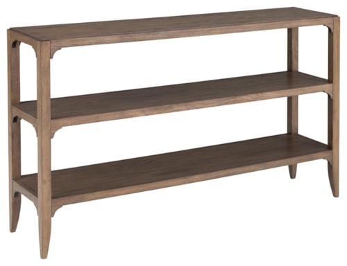 Contemporary 2-Shelf Console Table