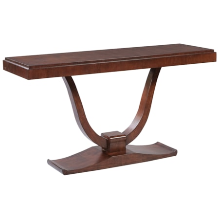 Pedestal Sofa Table
