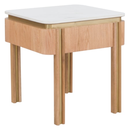 Square End Table