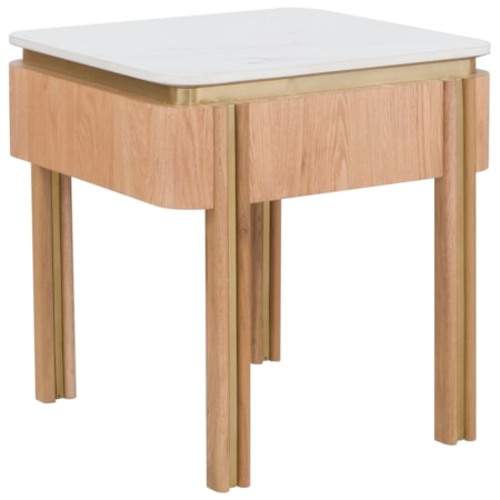 Square End Table