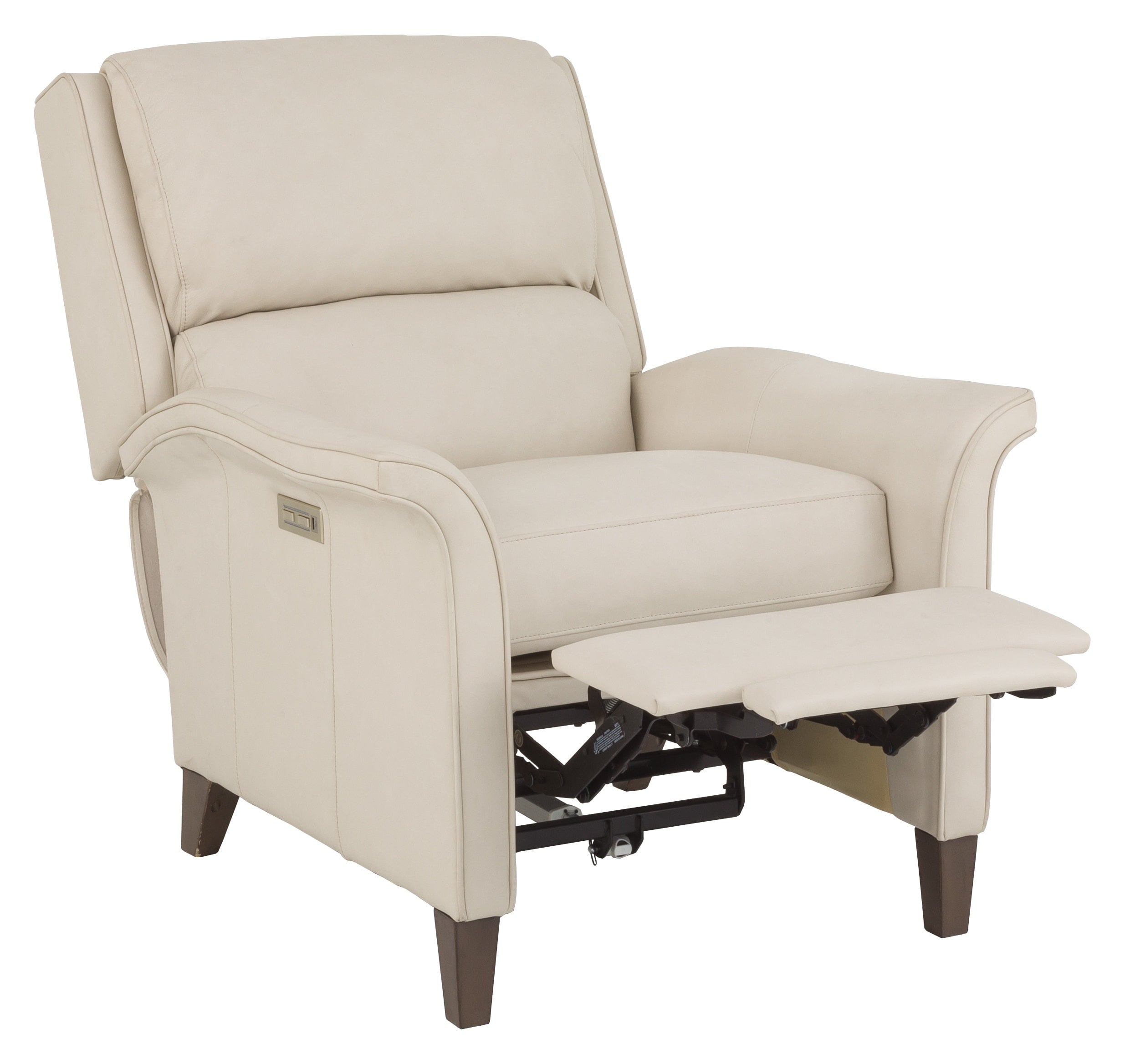Fairfield Ready-to-Ship Upholstery,The Leather Reserve Power Recliner w/Power-Articulating Headrest