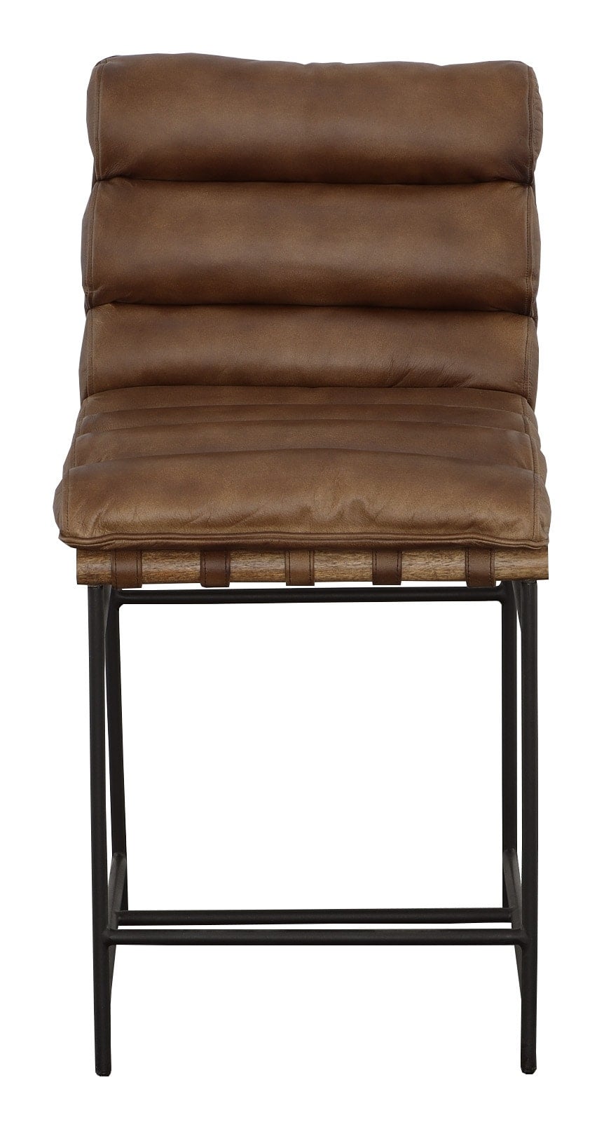 Fairfield The Leather Reserve Leather Strap Full-Back Counter Stool