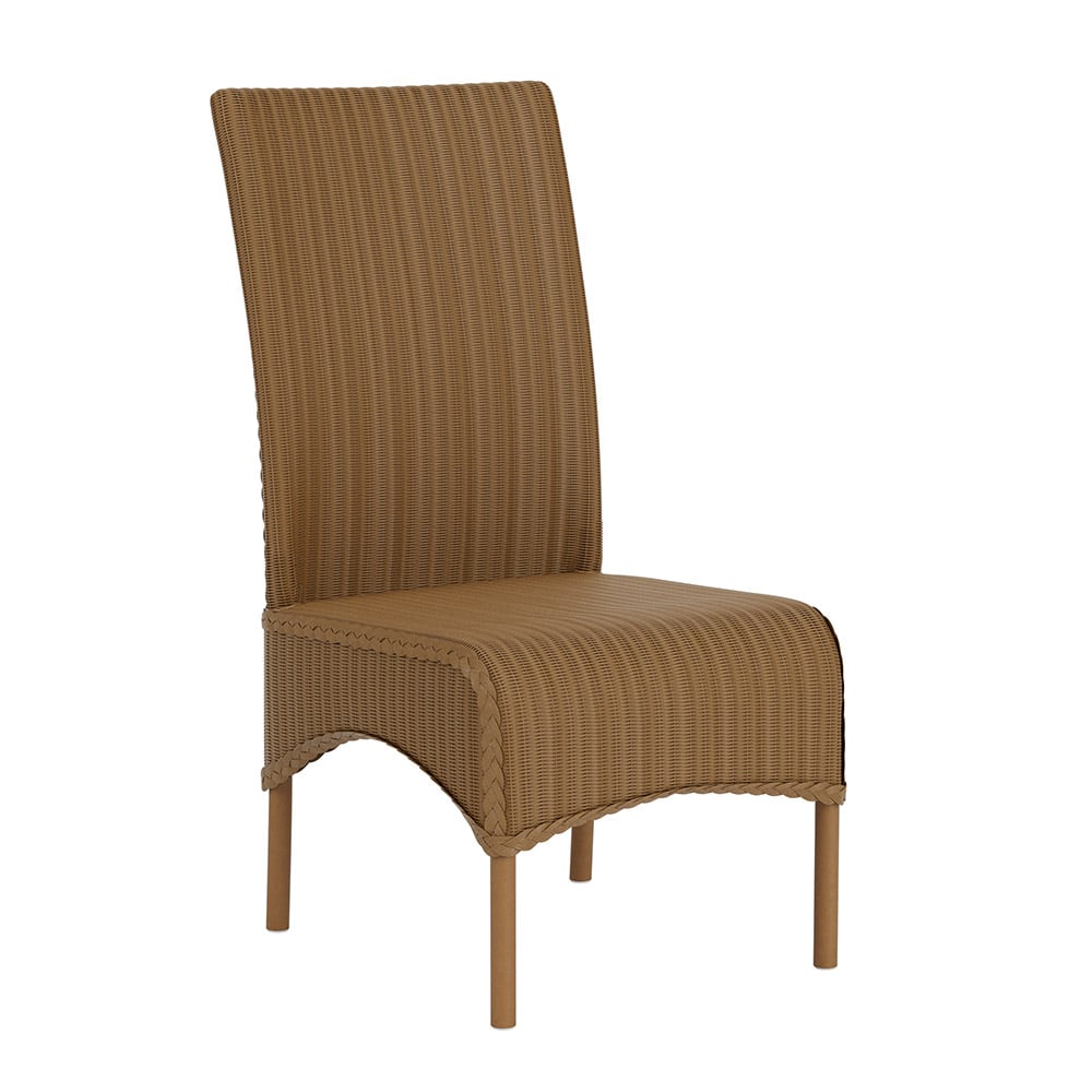 High Back Armless Dining Chair