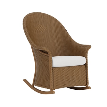 High Back Porch Rocker