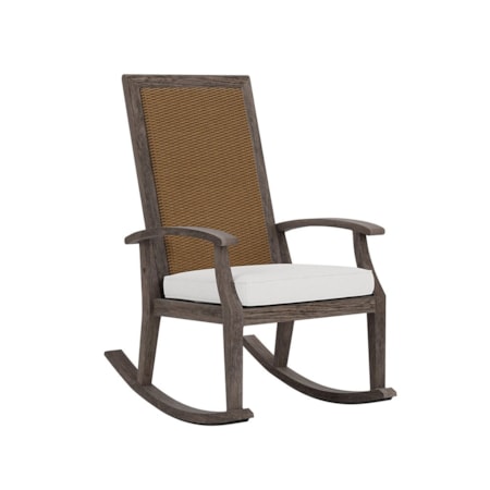 High Back Porch Rocker