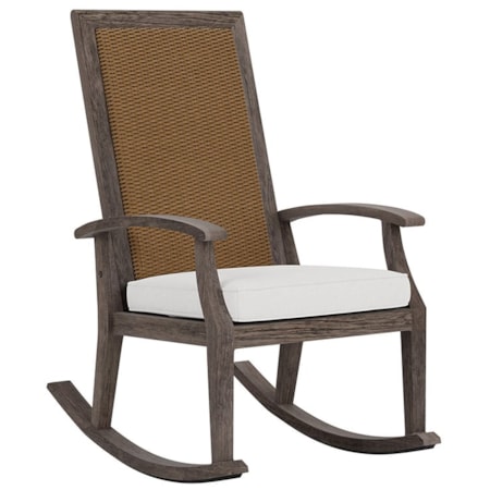 High Back Porch Rocker