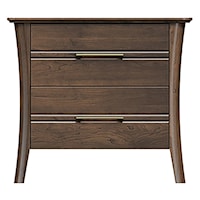 28'' Two Drawer Nightstand