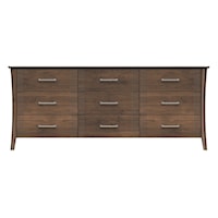 81'' Nine Drawer Dresser